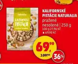 Penny Market KALIFORNSKÉ PISTÁCIE NATURALIA pražené nesolené, 250 g nabídka
