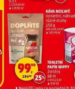 Penny Market KÁVA NESCAFÉ instantní, 150 g nabídka