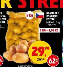 Penny Market BRAMBORY KONZUMNÍ POZDNÍ, 5 kg nabídka