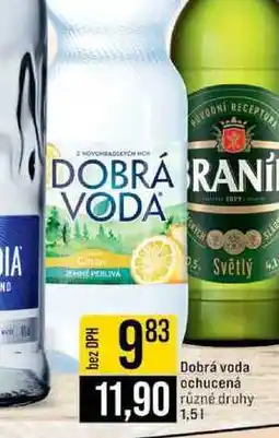 Jip Dobrá voda ochucená různé druhy 1,5l nabídka