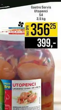 Jip Gastro Servis Utopenci S4 3,5 kg nabídka