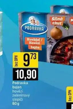 Jip Podravka bujon hovězí zeleninový slepiči 60 g nabídka