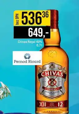 Jip Chivas Regal 40% 0,7l nabídka