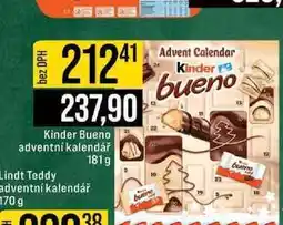 Jip Kinder Bueno adventní kalendář 170 g nabídka