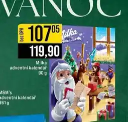 Jip Milka adventní kalendář 90g nabídka