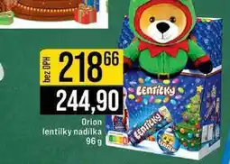 Jip Orion lentilky nadílka 96 g nabídka