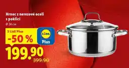 Lidl Hrnec z nerezové oceli s poklicí nabídka