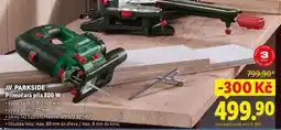 Lidl PARKSIDE Přímočará pila 800 W nabídka
