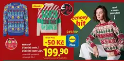 Lidl esmara Vánoční svetr / Vánoční svetr LIDL nabídka