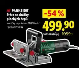 Lidl PARKSIDE Fréza na drážky plochých čepů nabídka