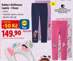 Lidl Gabby’s Dollhouse Legíny – 2 kusy nabídka