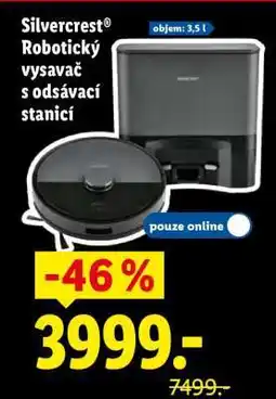 Lidl Silvercrest Robotický vysavač s odsávací stanicí nabídka
