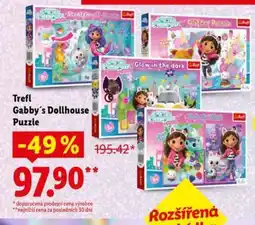 Lidl Trefl Gabby´s Dollhouse Puzzle nabídka
