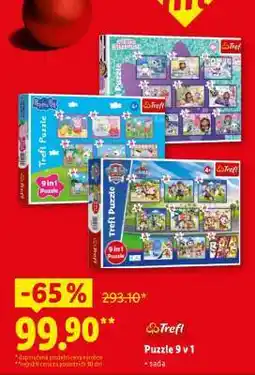 Lidl Trefl Puzzle 9 v 1 nabídka