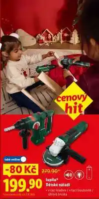 Lidl lupilu Dětské nářadí nabídka