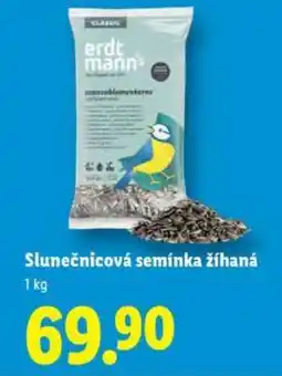Lidl Slunečnicová semínka žíhaná nabídka