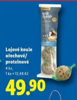 Lidl Lojové koule ořechové/proteinové nabídka