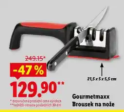 Lidl GOURMETmaxx Brousek na nože nabídka