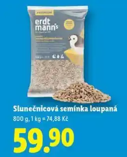 Lidl Slunečnicová semínka loupaná nabídka