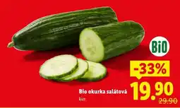 Lidl BIO OKURKA SALÁTOVÁ nabídka