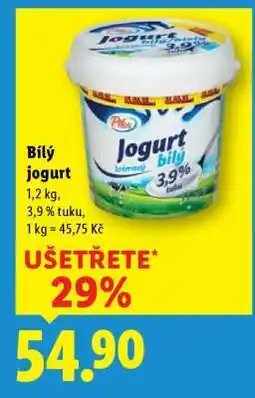 Lidl Bílý Jogurt nabídka