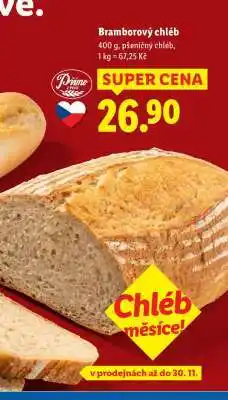 Lidl BRAMBOROVÝ CHLÉB nabídka