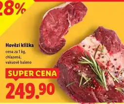 Lidl Hovězí kližka nabídka