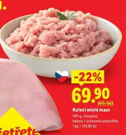 Lidl KUŘECÍ MLETÉ MASO nabídka