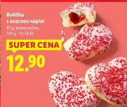 Lidl Kobliha s ovocnou náplní nabídka