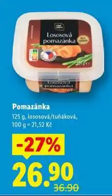 Lidl Pomazánka nabídka