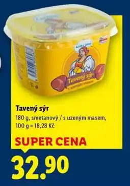 Lidl Tavený sýr nabídka