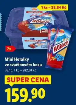 Lidl MINI HORALKY VE SVAČINOVÉM BOXU nabídka