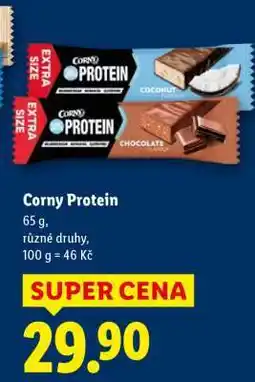 Lidl Corny Protein nabídka