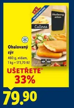 Lidl Obalovaný sýr nabídka