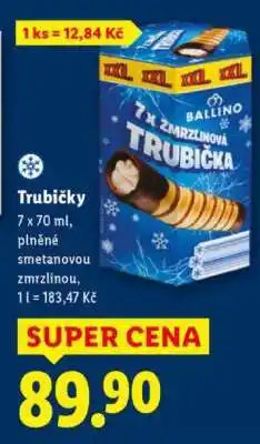 Lidl Ballino Trubičky nabídka
