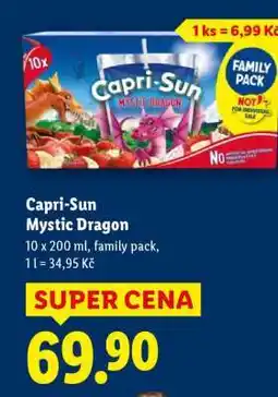 Lidl CAPRI SUN MYSTIC DRAGON nabídka
