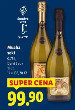 Lidl Mucha sekt nabídka