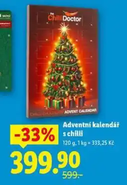 Lidl Adventní kalendář s chilli nabídka