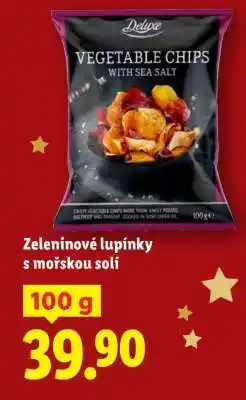 Lidl Deluxe Vegetable Chips with Sea Salt nabídka