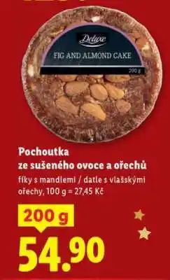 Lidl Deluxe Fig and Almond Cake nabídka