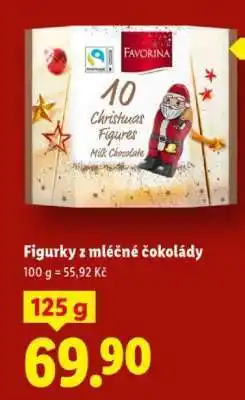 Lidl Figurky z mléčné čokolády nabídka