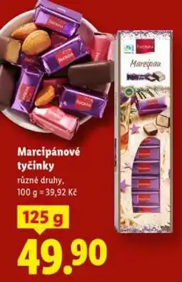 Lidl MARCIPÁNOVÉ TYČINKY nabídka