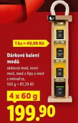 Lidl DÁRKOVÉ BALENÍ MEDŮ nabídka