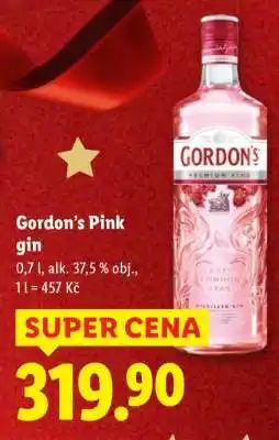 Lidl GORDON’S PINK GIN nabídka