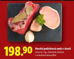 Lidl Hovězí polévková směs s kostí nabídka