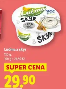 Lidl Lučina a skyr nabídka