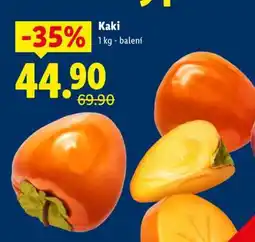 Lidl Kaki nabídka