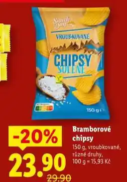 Lidl BRAMBOROVÉ CHIPSY nabídka