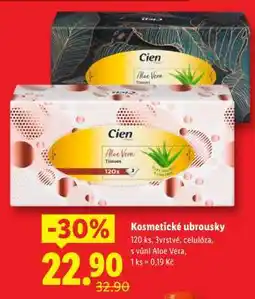 Lidl Kosmetické ubrousky nabídka