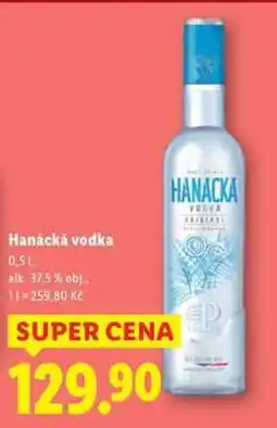 Lidl Hanácká Vodka nabídka